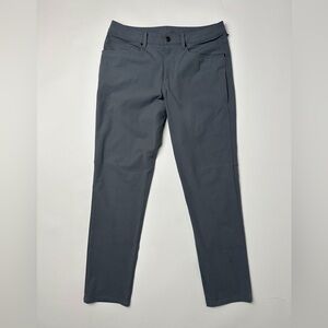 Lululemon ABC Classic-Fit 5 Pocket Pant 31” Waist 32"L 
Warpstreme | Oil Grey